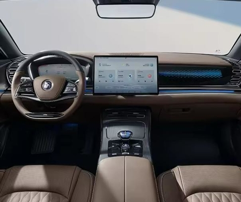 Adult Electric Car Byd Han EV English Dashboard and Closed Body Type with English