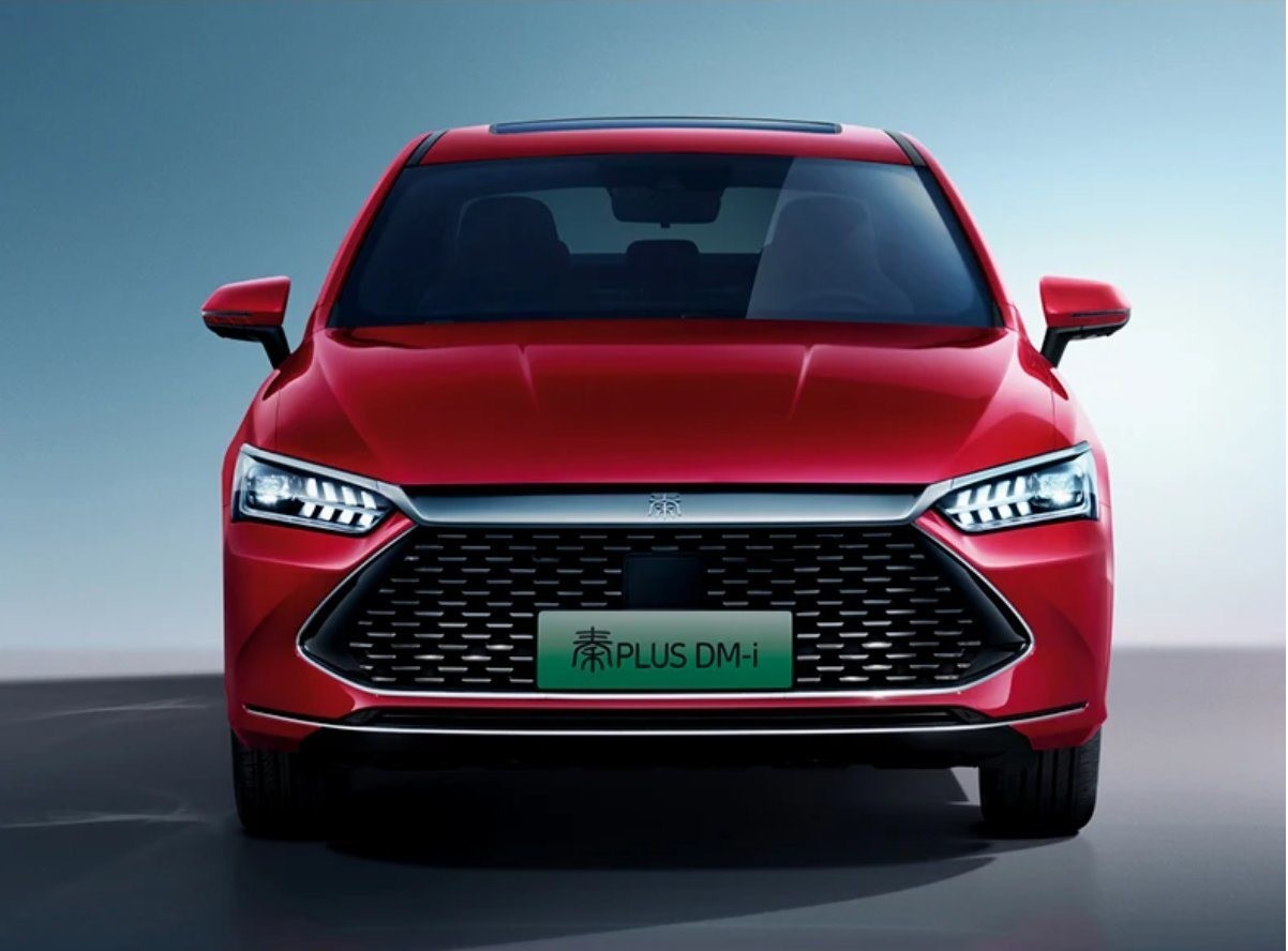 2024 Car Byd Qin Plus Dmi EV Car Phev Electric Sedan Usec Car Mgnt ...